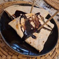 Piadina con chocolate. at Bistro Marem-ma in Oliva