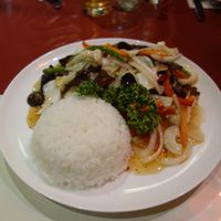 V1 Su-Ya with various vegetables (vegan) at Hongkong Imbiss in Saarbrucken