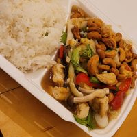 Tofugemüse mit Cashewnüssen at Hongkong Imbiss in Saarbrucken