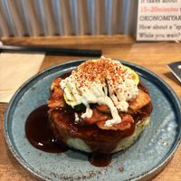   at Gluten-Free & Vegan OKONOMIYAK Vim in Osaka