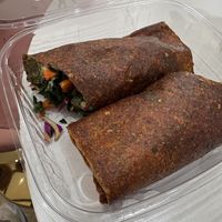 Raw Falafel Wrap  at Conscious Kitchen Atx in West Lake Hills