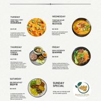 Daily special at Roots & Seeds in Kuching