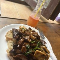 Fresh Pineapple juice  at Organic Smoothie Bowl and Cafe - Thamel  in Kathmandu