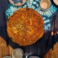 Omelet with vegetables at Home Cooking Place - 闲来私房菜 in Yangshuo