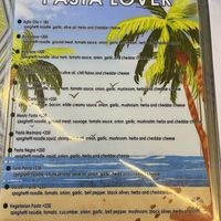 Menu  at Justine Food & Beverage in Malapascua Island