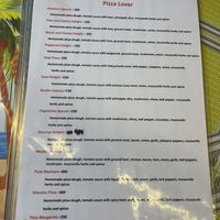 Menu  at Justine Food & Beverage in Malapascua Island
