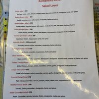 Menu  at Justine Food & Beverage in Malapascua Island