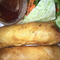 Spring rolls at Lotus Cafe in Silver Spring