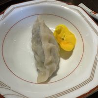 Vegan Gyoza at Ginnan Kamameshi in Kumamoto