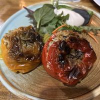 Stuffed peppers were very flavorful   at Klimataria Restaurant in Stuart Park