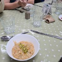 rice pudding at Greener Kirkcaldy - Community Meal  in Kirkcaldy