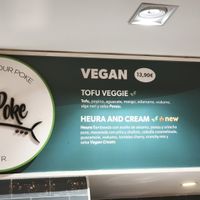 Menú poke vegano at Tasty Poke Bar in Murcia
