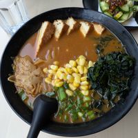 Vegan miso ramen at Fukuryu Ramen in Dublin