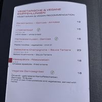 3 Vegane Gerichte (3 Vegan Options)  at Gampenalpe in Ischgl