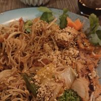 Wok with vegetables, peanuts and tofu at Restaurang Minh in Stockholm