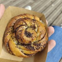 Special bun with Earl Grey at Vandeeg vandaag  in Groningen