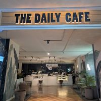 The sign at The Daily Café & Bistro in Nairobi