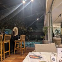 Upstairs outdoor sitting at The Daily Café & Bistro in Nairobi