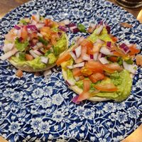 Avocado muffin at The Prince of Wales - JD Wetherspoon in Cardiff