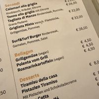   at La Trattoria in Saalbach