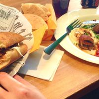 yum!  at Just Vege in Helsinki