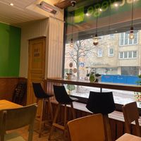 Inside at Just Vege in Helsinki