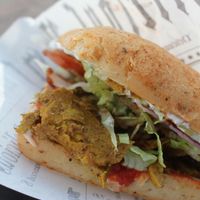 Seitan Shawarma at Just Vege in Helsinki