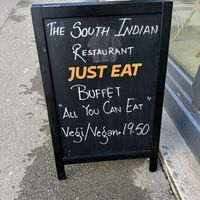 Lunchtime buffet   at The South Indian in Zurich