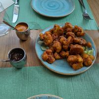 Gobi 65, crispy fried cauliflower at The South Indian in Zurich