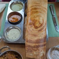 Onion Masala Dosa at The South Indian in Zurich