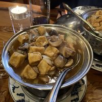 Tofu with mushrooms - Kaisergarten, Bad Schandau  at Kaisergarten in Bad Schandau