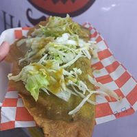Molote vegano, obvio 🤭👌🏻 at Hambre? Antojería Mexicana in Puebla