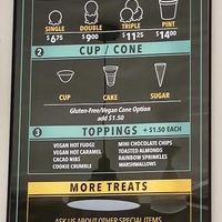   at Mr Dewies's Cashew Creamery  in Walnut Creek