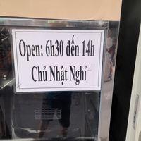 Hours at Banh Mi Chay Phe Van in Ho Chi Minh City