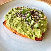 Sweet potato with avocado  at SKM'D - Town Square in Dubai