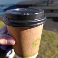 Decaf latte (February 2025) at Caffi Y Plas in Machynlleth
