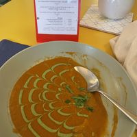 a quick look at the week menu. Vegan items always well marked  at Caro in Berlin
