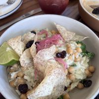 Bowl of food  at Sneaky Pickle & Bar Brine in New Orleans