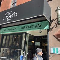 Front at Slate Cafe NoMad in New York City