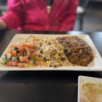 Pilau rice   at Sultan in St Louis