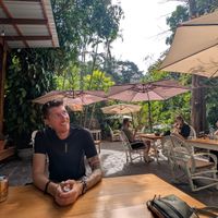 More seating at The Hidden Garden Atitlan in San Marcos La Laguna