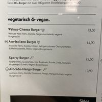 Menu  at el gecco in Schwelm