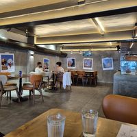 Interiors at Zane's Cafe in Mumbai