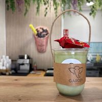 Matcha tea  at Garden Boba in Granada