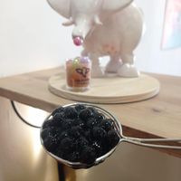 Tapioca with VEGAN HONEY syrup  at Garden Boba in Granada