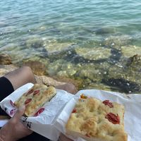 Focaccia   at Panificio Brizzolari in Peschiera Del Garda