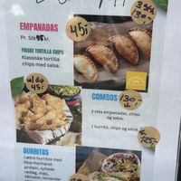 Copenhagens best empanadas  at La Chica Mala in Copenhagen