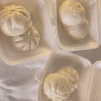 Just three different Kind of buns to go at Dim Sum & Mini Hot Pot by Cookie & Coffee in Central Singapore