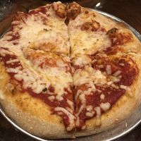 Vegan Cheese Pizza  at Mellow Mushroom in Chattanooga
