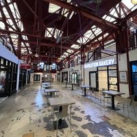 Inside the market  at Revolution Bakery in Santa Fe